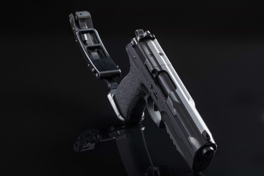 Pistolet semi automatique multi calibre FK BRNO modèle PSD, calibres 7,5FK + 9mm luger + 10mm auto