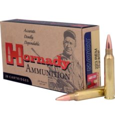 HORNADY 223 Remington 75gr BTHP Match