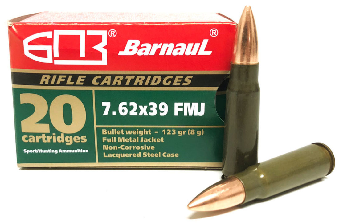 BARNAUL calibre 7,62x39mm