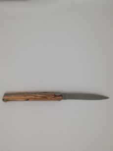 Couteau pliant Laguiole, lame 10 cm, manche en bois d'Aubrac