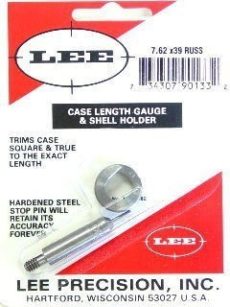 LEE Case Lenght Gauge & Shell Holder 7,62x39 Russian