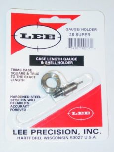 LEE Case Lenght Gauge & Shell Holder 38 Special