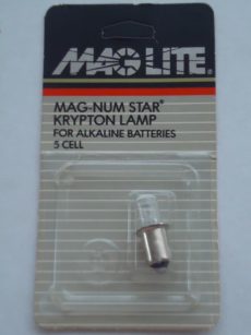 Mag-Lite Mag-Num Star Krypton 5 Cell