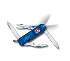 Victorinox couteau de poche Midnite Manager Bleu Transparent