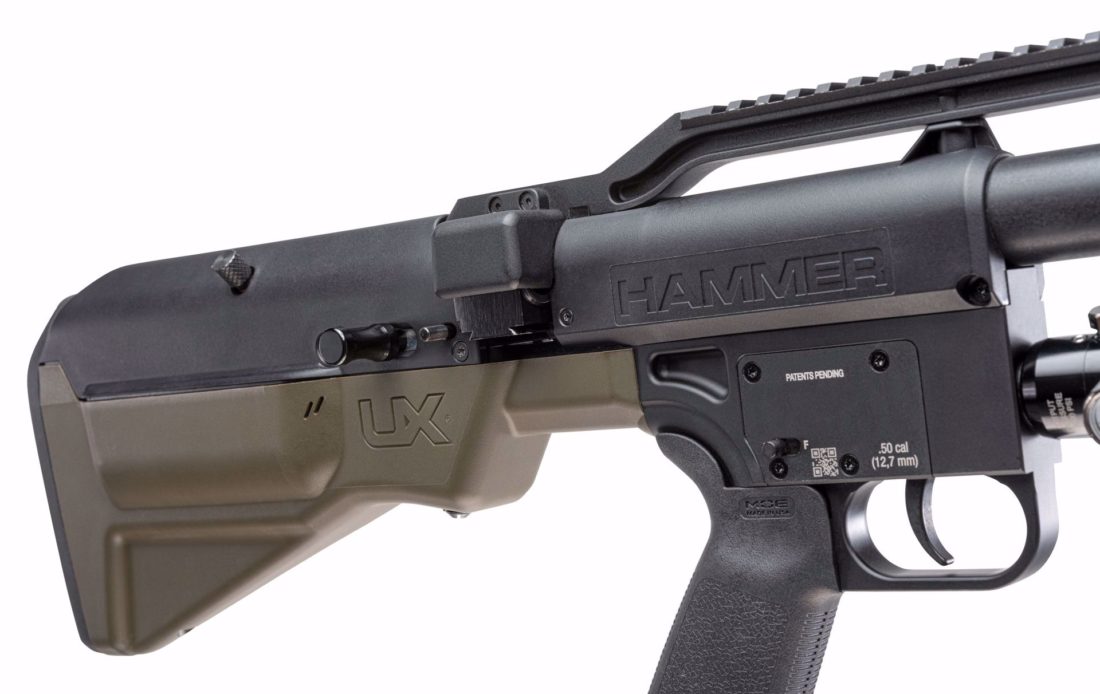 carabine à air comprimé UMAREX UX EXCLUSIVE modèle HAMMER calibre .50